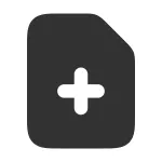 Document Add SVG Icon
